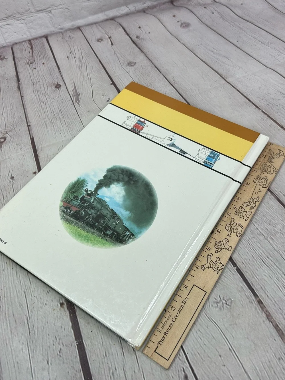 Wheels and Wings Kids Book - Yellow & White